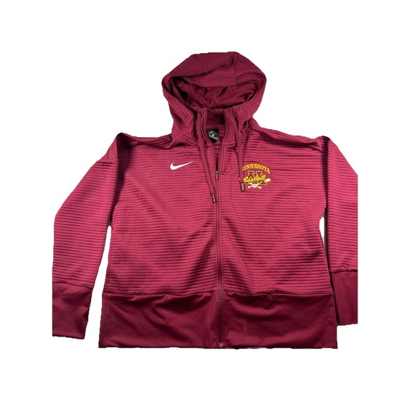 Nike Other - Nike Minnesota Golden Gophers Dri-FIT Full Zip Baseball Maroon Men's Medium